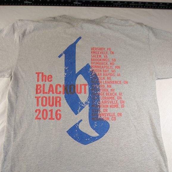 Brantley Gilbert 2016 Blackout Tour If You Can't Live It Down, Live It Up Medium - Picture 10 of 10